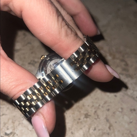 Versace Watch Greca time petite watch 30mm silver/gold main image 8